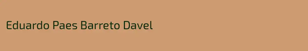 Eduardo Paes Barreto Davel